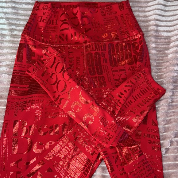 Lululemon Wunder Under High-Rise Tight 28” Full-On Luxtreme Manifesto 20YR. NWOT - Picture 11 of 12